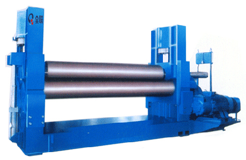 液壓對稱(chēng)式三輥卷闆(pǎn)機 液壓對稱(chēng)式三輥卷闆(pan)機