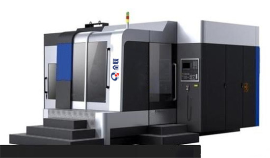 五軸(zhóu)聯動卧式(shì)加工中心(xin) 五軸聯動(dong)卧式加工(gōng)中心