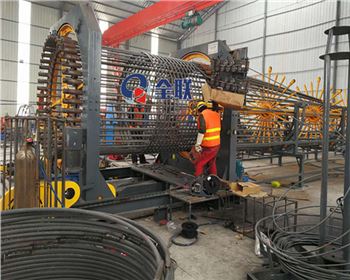 鋼筋籠滾(gǔn)焊機